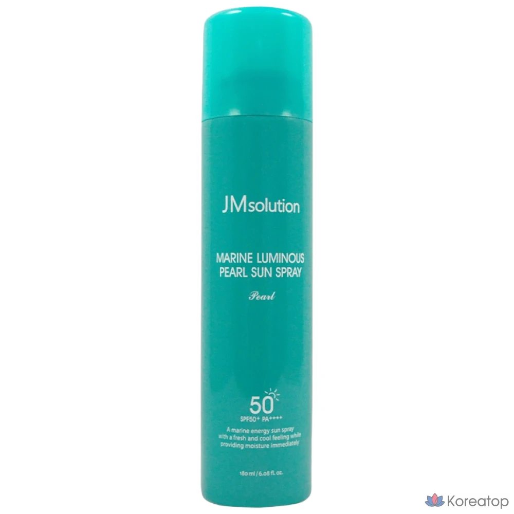 Солнцезащитный спрей JM Solution Cheonggwang Marine Pearl Sun Spray Pearl SPF50+ PA++++, 180 мл, 1 шт.