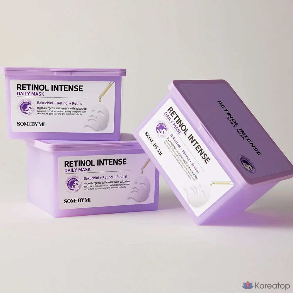 Тканевая маска для лица Some By Mi Retinol Intense Daily Mask, 30 шт.