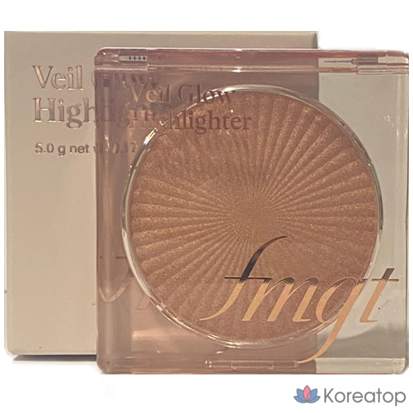 Хайлайтер FMGT Veil Glow Highlighter, оттенок 07 Natural Glow, 5 г, 1 шт.