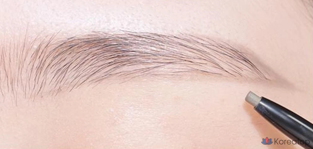 Карандаш для бровей Cosnori Slim Eyebrow Pencil, оттенок Dutch Gray, 0.13 г, 1 шт., фото 2