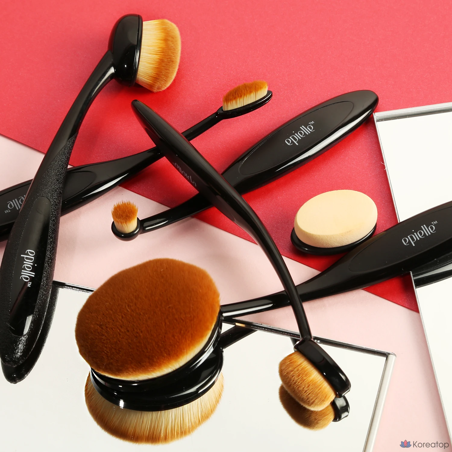 Набор для ухода Epielle Oval Brush 5-piece Set, 1 шт.