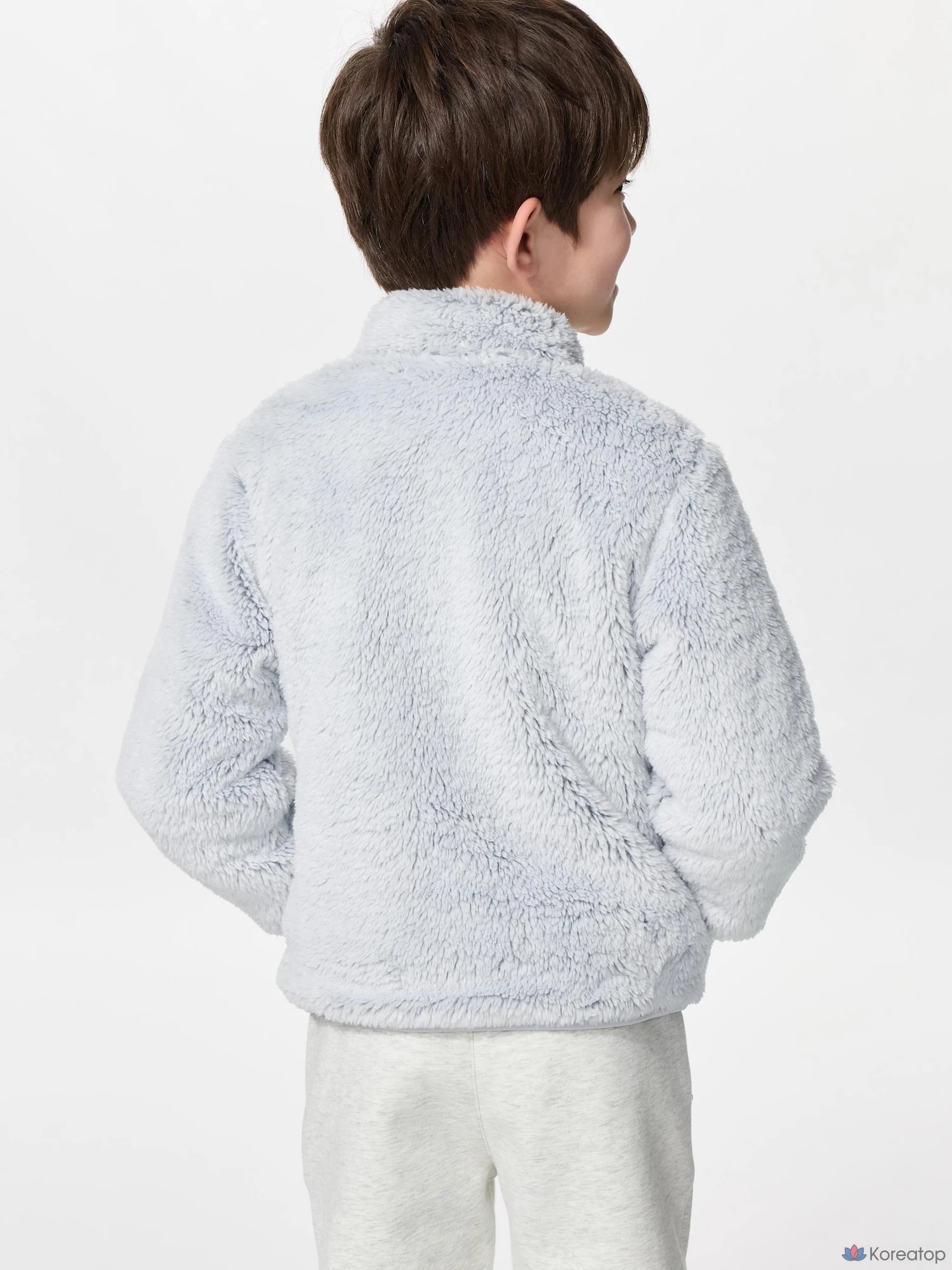 Куртка детская Uniqlo Fluffy Fleece Full-Zip Jacket