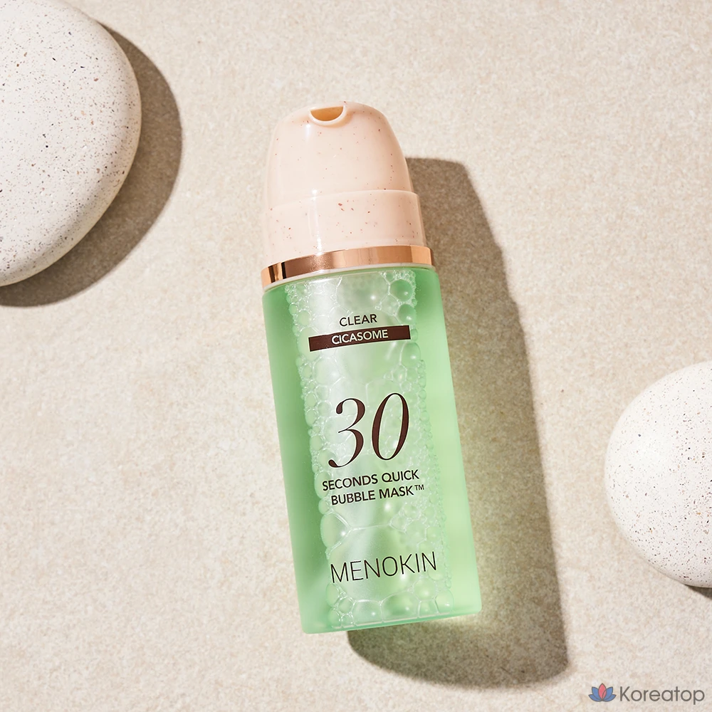 Пенка-маска для лица MENOKIN 30-Second Quick Bubble Mask Clear, 95 мл, 4 шт., фото 5