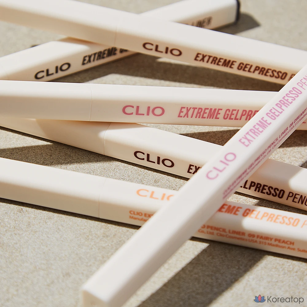 Подводка для глаз Clio Extreme Gelpresso Pencil Liner, оттенок 009 Fairy Peach, 1 шт., фото 5