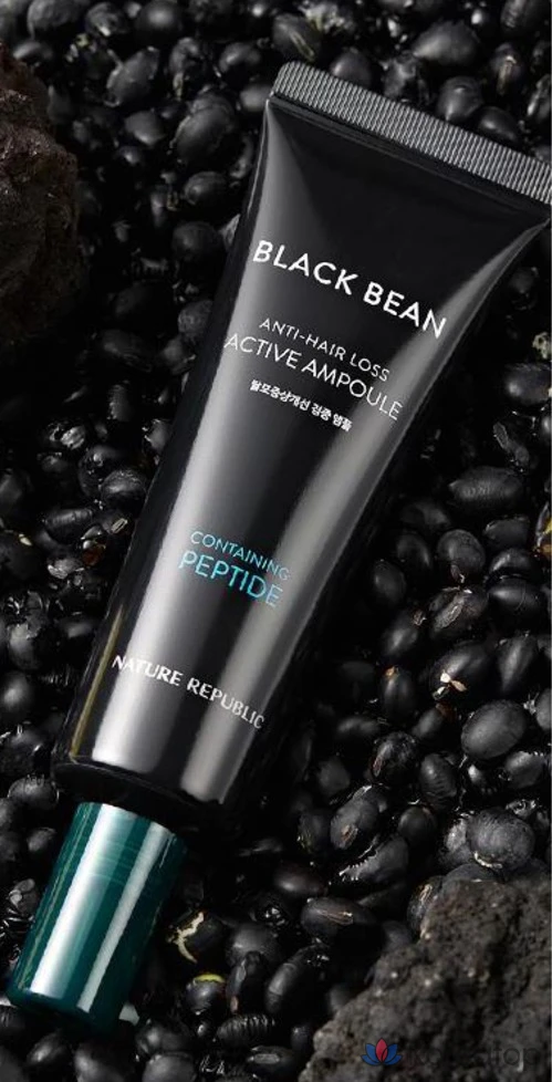 Ампульная сыворотка Nature Republic Black Bean Hair Loss Care Ampoule, 50 мл, 1 шт.