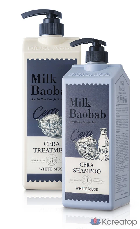 Кондиционер для волос Milk Baobab Cera Treatment White Musk, 1.2 л, 1 шт.