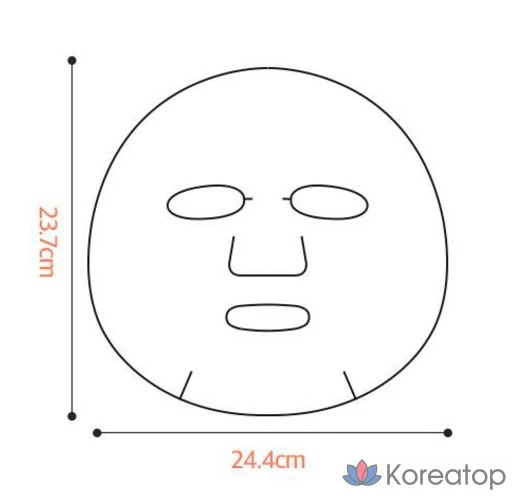 Тканевая маска для лица Derma Factory PDRN 1% Sheet Mask, 28 мл, 6 шт., фото 4