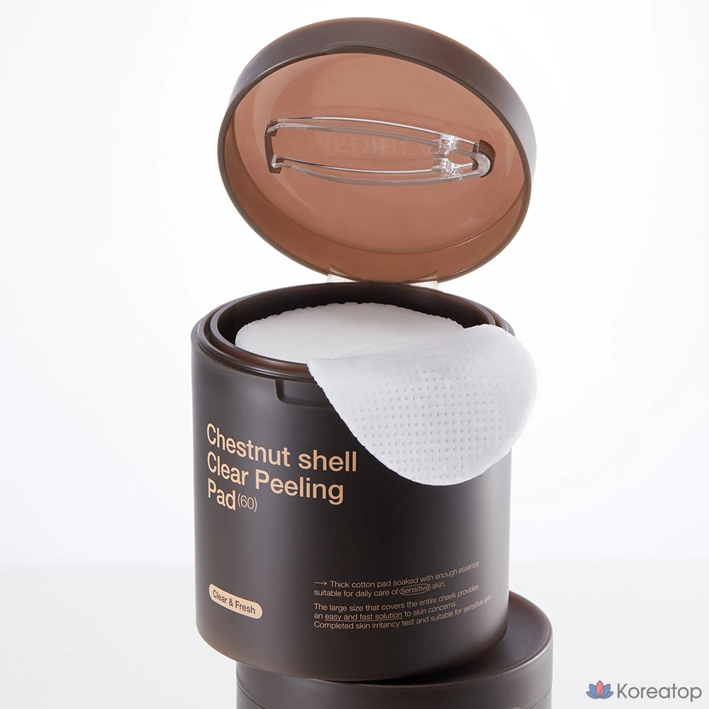 Пэды для лица MEDIHEAL Yulpi Exfoliating Smooth Pad, 240 мл, 60 шт.