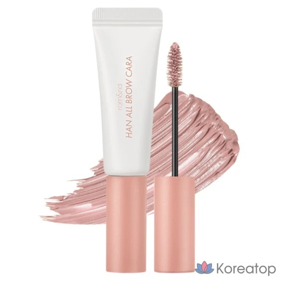 Карандаш для бровей ROM&ND Han All Brow Cara, оттенок 10 Blossom Gray, 9 г, 1 шт.