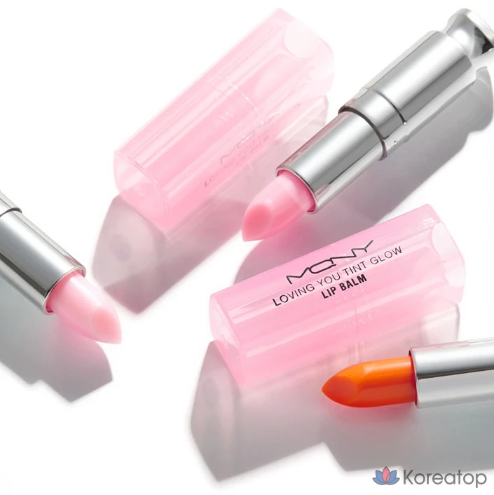 Тинт-бальзам для губ Mqny Loving You Tint Glow Lip Balm, оттенок Sweet Orange, 1 шт., фото 2