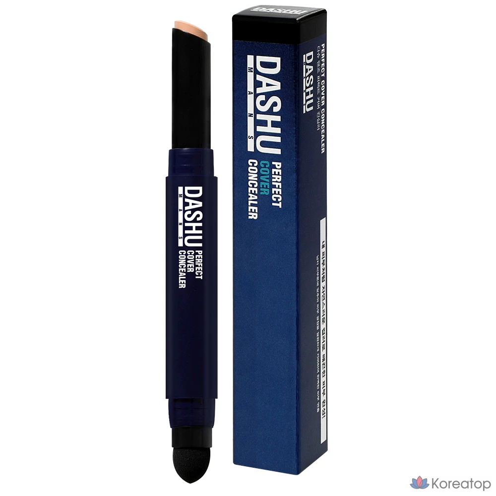 Консилер DASHU Men's Perfect Cover Concealer, оттенок 24, 2.2 г, 1 шт.