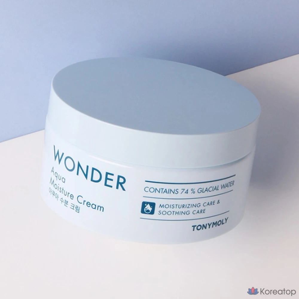 Крем для лица Tony Moly Wonder Aqua Moisture Cream, 300 мл, 1 шт.