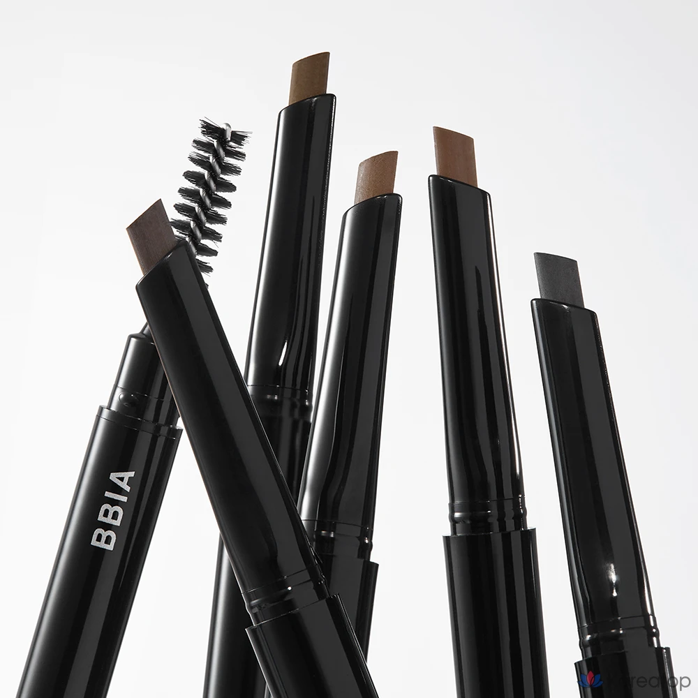Карандаш для бровей BBIA Last Auto Eyebrow Pencil, оттенок 01 Charcoal, 0.25 г, 1 шт.