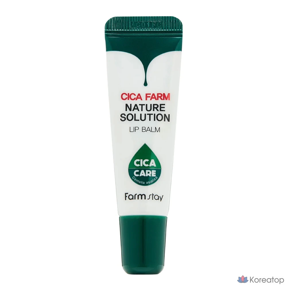 Бальзам для губ FarmStay Cica Farm Nature Solution Lip Balm, 10 г, 1 шт.