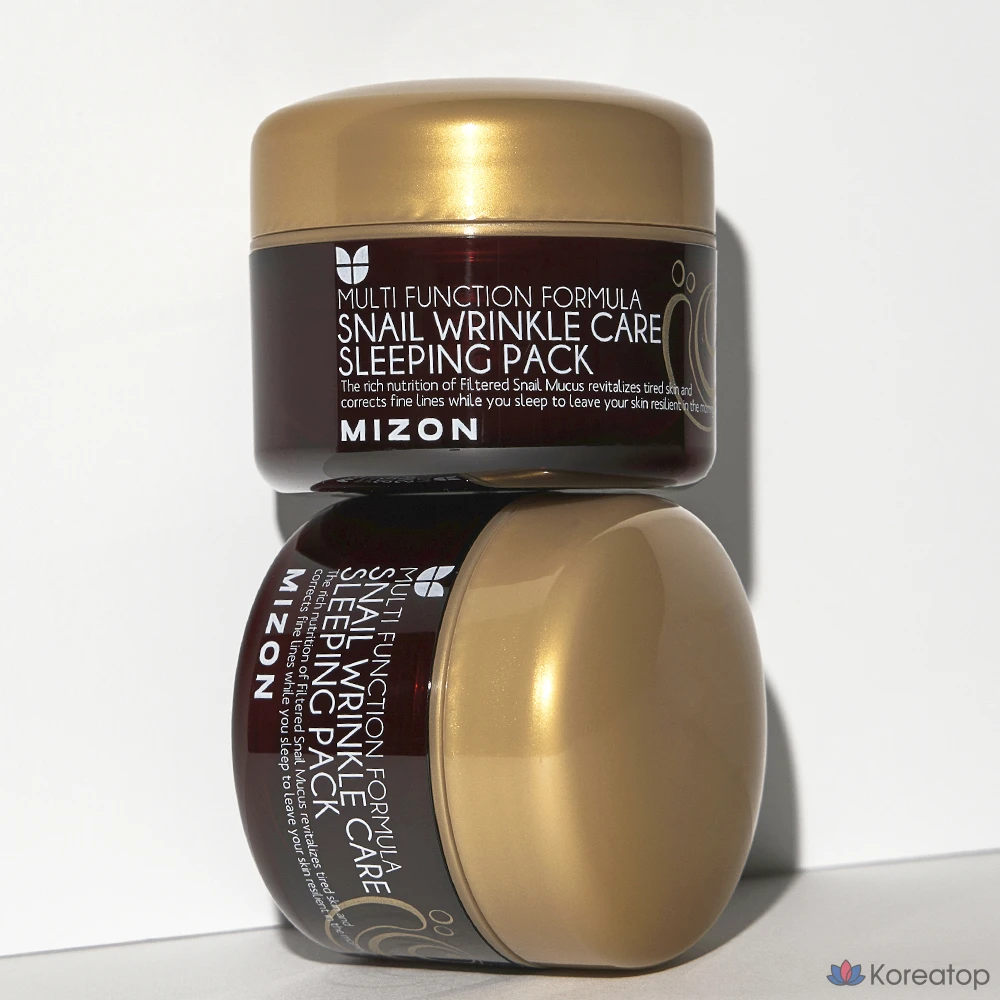 Ночная маска для лица Mizon Snail Wrinkle Care, 80 г, 1 упаковка