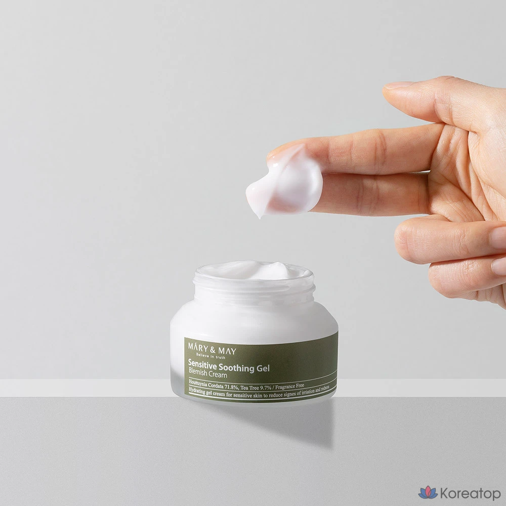 Крем Mary&amp;May Sensitive Soothing Gel Blemish Cream, 70 г, 1 шт.
