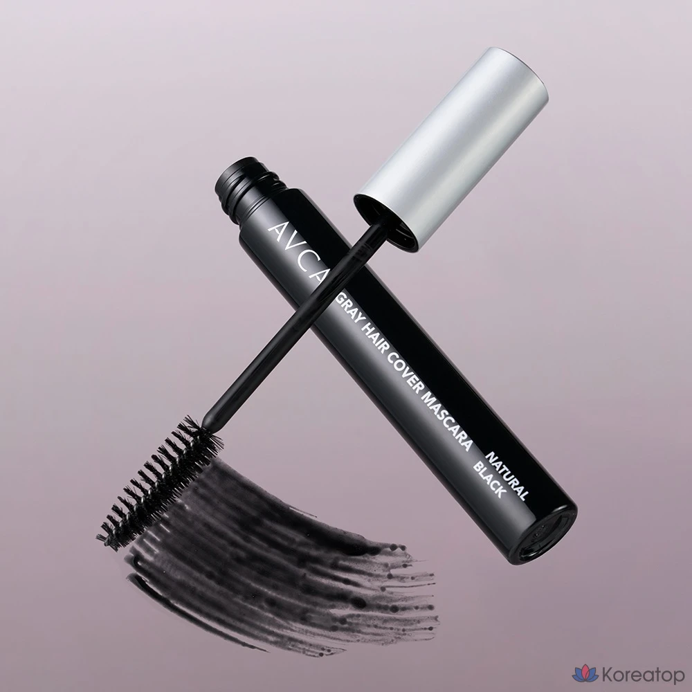 Тинт для волос AVCA Rapid Gray Hair Cover Hair Mascara, оттенок Natural Black, 7 г, 1 шт., фото 3