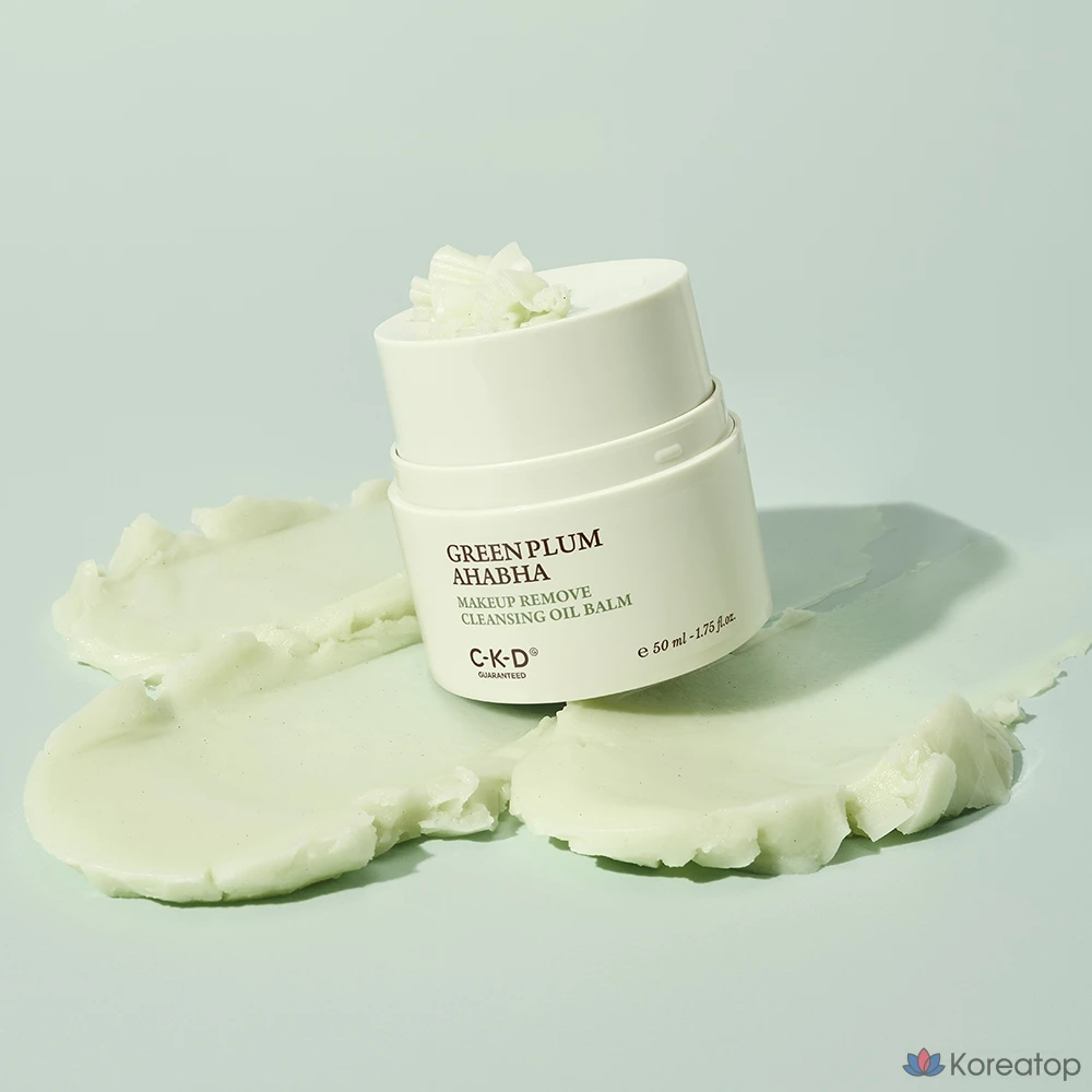 Очищающий бальзам-масло CKD Green Plum AHA BHA Makeup Zero Cleansing Oil Balm, 50 мл, 1 шт.