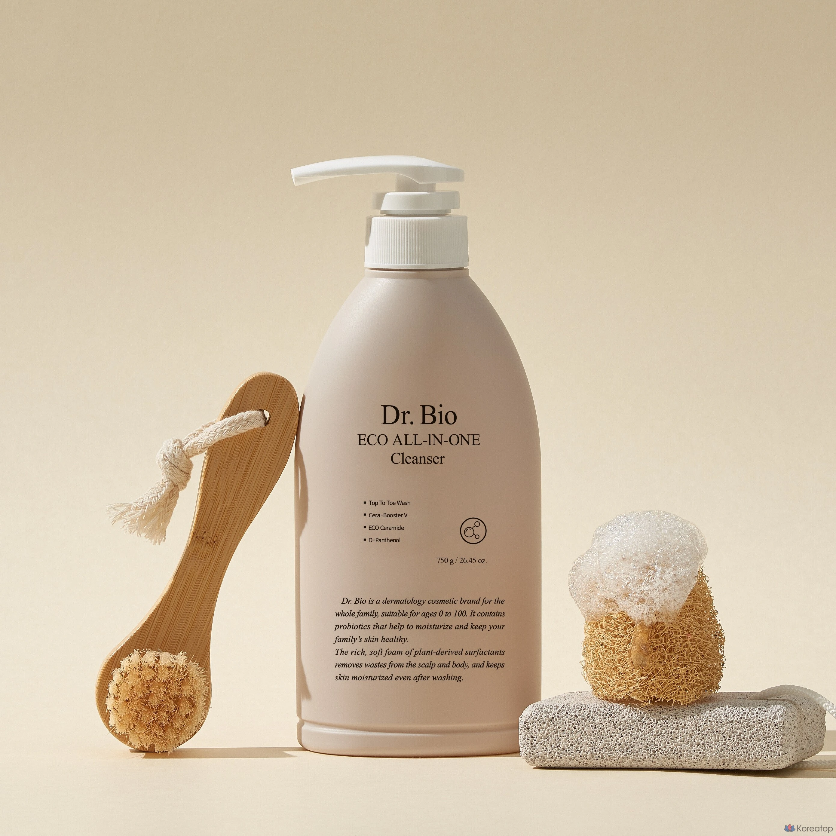 Набор для ухода Dr. Bio Eco Face & Body Lotion 2-piece Set (Lotion 750 г + All-in-One Cleanser 750 г), 1 шт.
