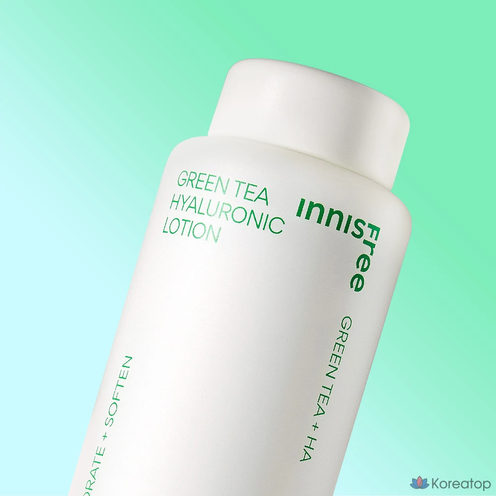 Лосьон Innisfree Green Tea Hyaluronic Acid Lotion, 170 мл, 1 шт.