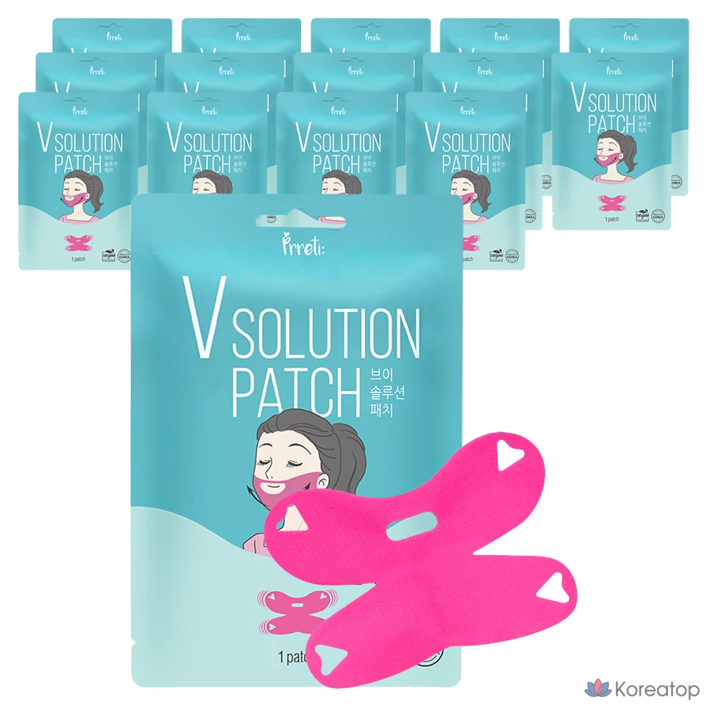 Патчи для лица Prreti V-Line Solution Patch, 15 шт.