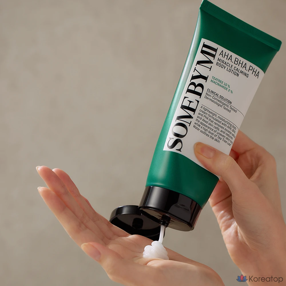 Лосьон для тела Some By Mi AHA BHA PHA Miracle Calming Body Lotion, аромат Rosemary Leaf Oil, 200 мл, 1 шт.