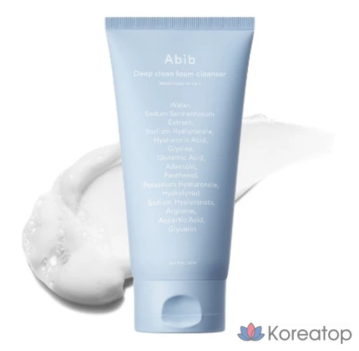 Пенка для умывания Abib Deep Clean Foam Cleanser Moisture Hyaluron Foam, 150 мл, 1 шт.