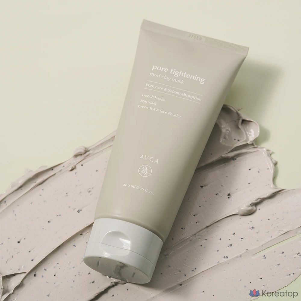 Маска для лица AVCA Pore Tightening Mud Clay Pore Mask, 1 шт.