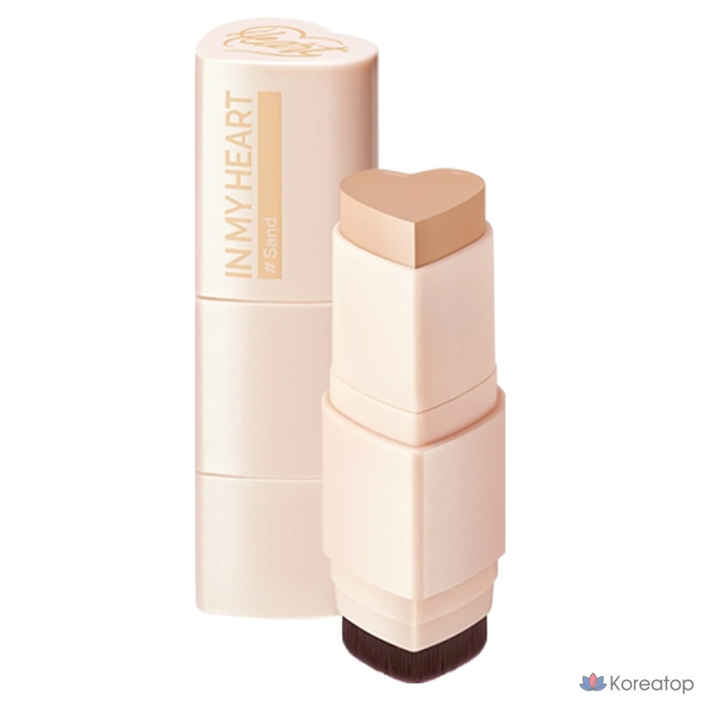 Стик-тональный крем Touch in Sol Pretty Filter In My Heart Stick Foundation, оттенок Sand, 7 г, 1 шт.