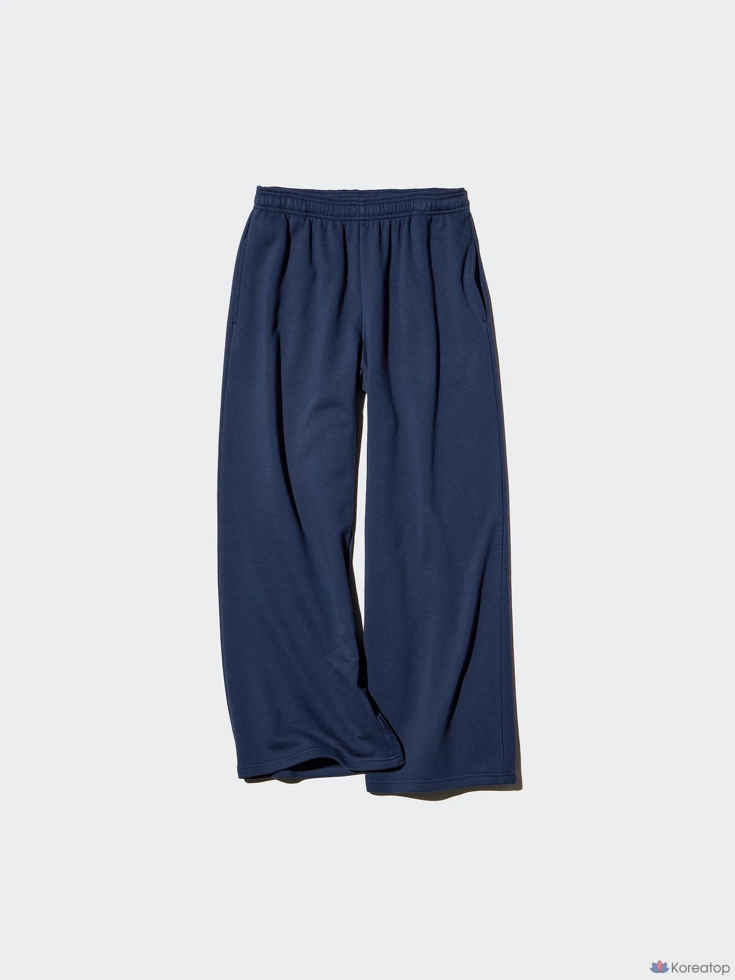 Брюки Uniqlo Sweat Wide Pants, длина штанины 70–73 см
