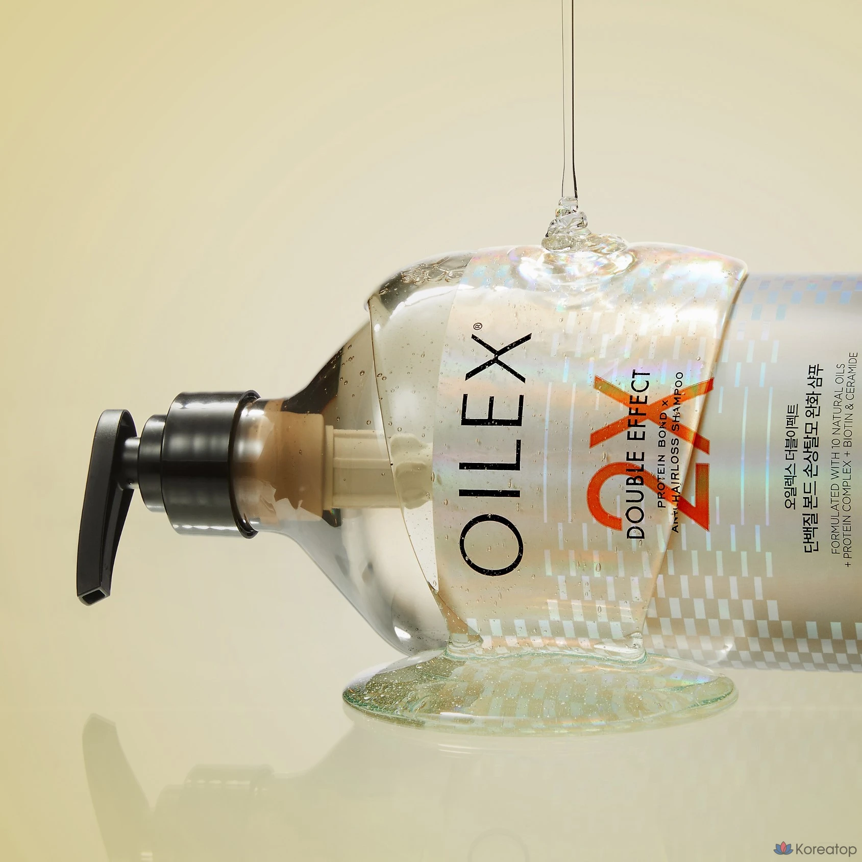 Шампунь KeraSys Oilex Double Effect Damage Care Anti-Hair Loss Protein Bond, 1 л, 1 шт.