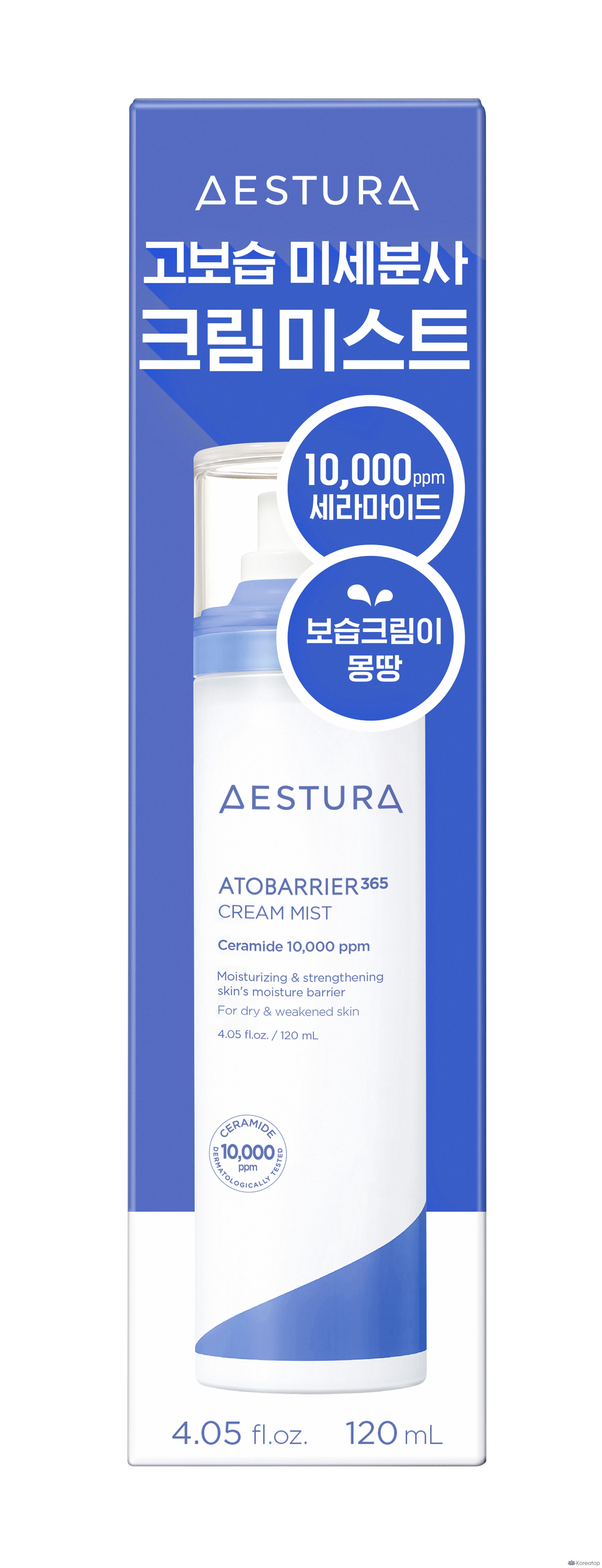 Крем-спрей AESTURA Atobarrier 365 Cream Mist, 120 мл, 1 шт.