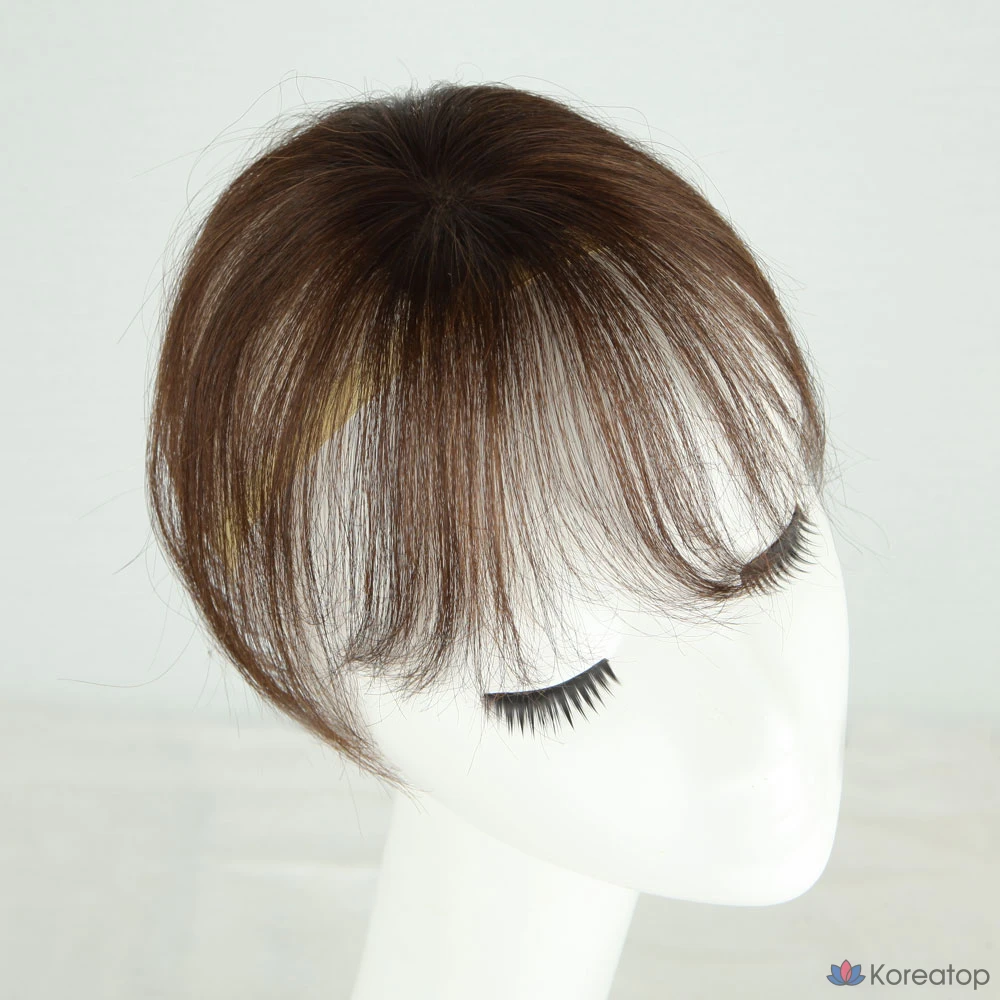 Парик для макушки Wonjin Fox Wig 3D Cover Top Piece, оттенок Natural Black, 1 шт.