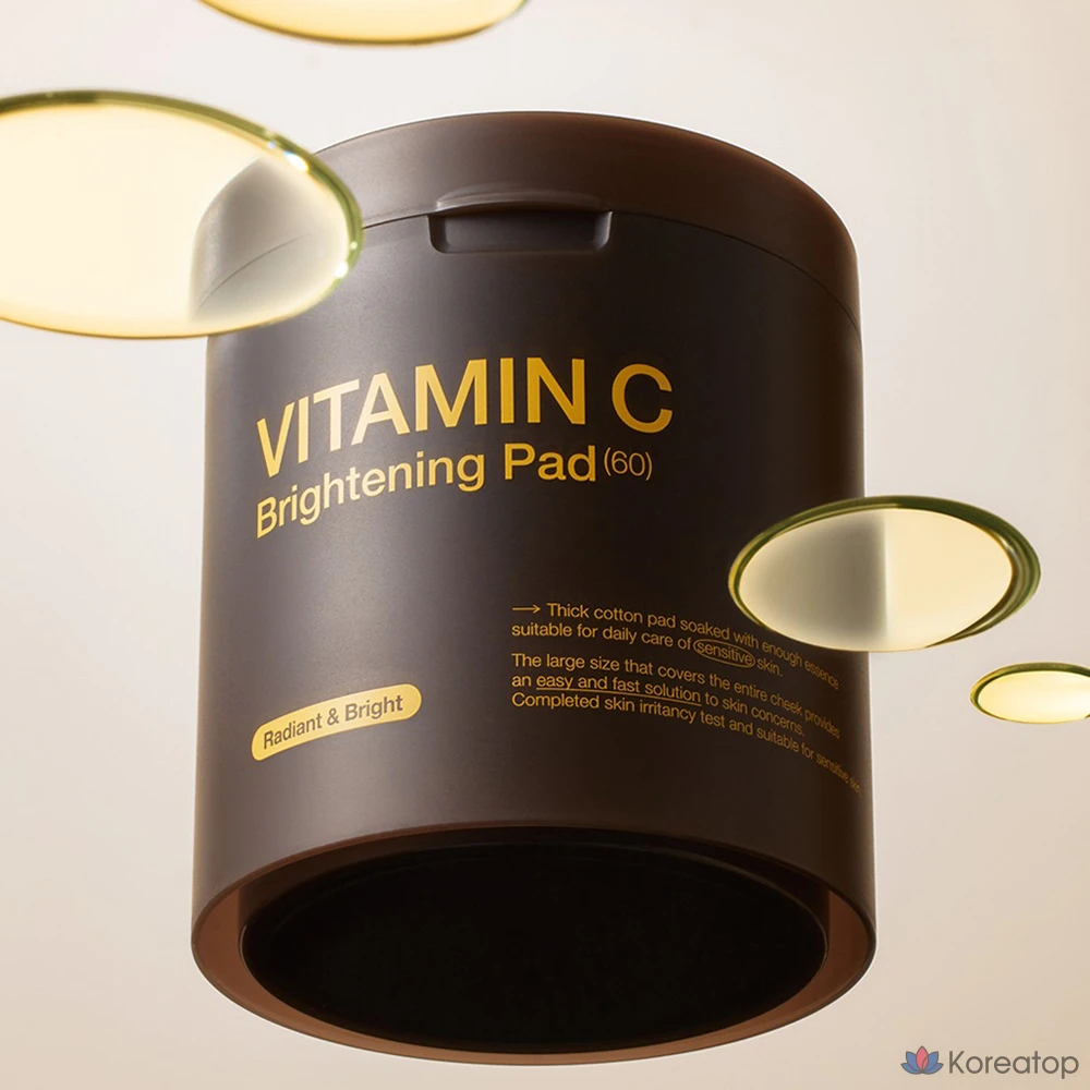 Пэды для лица MEDIHEAL Vitamin C Brightening Pad, 250 мл, 60 шт.