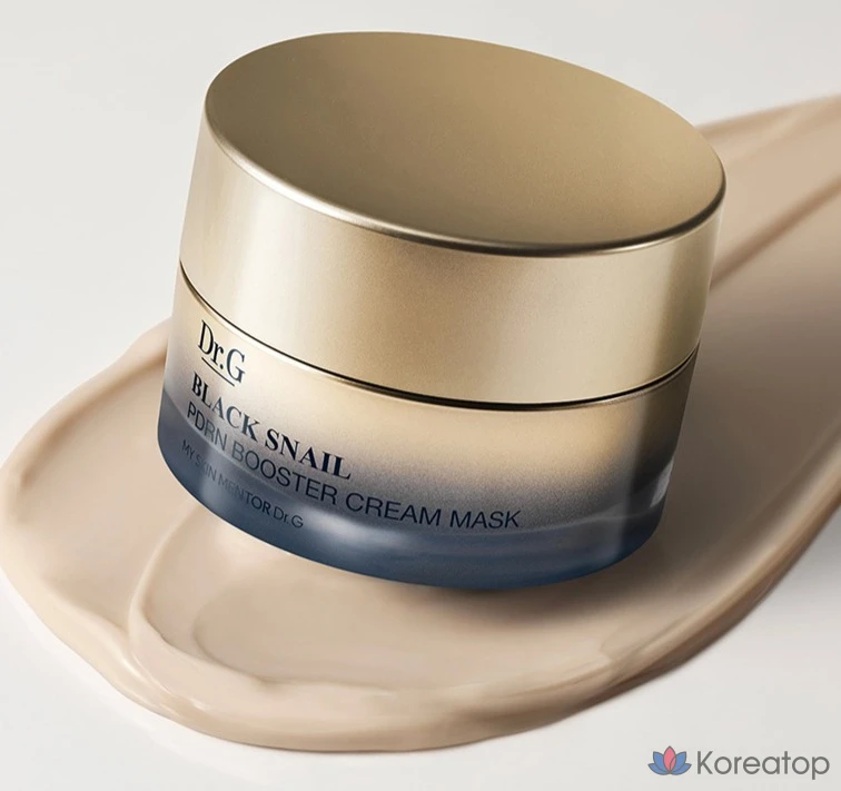 Крем-маска Dr. G Black Snail PDRN Booster Cream Mask, 50 мл, 5 шт., фото 2