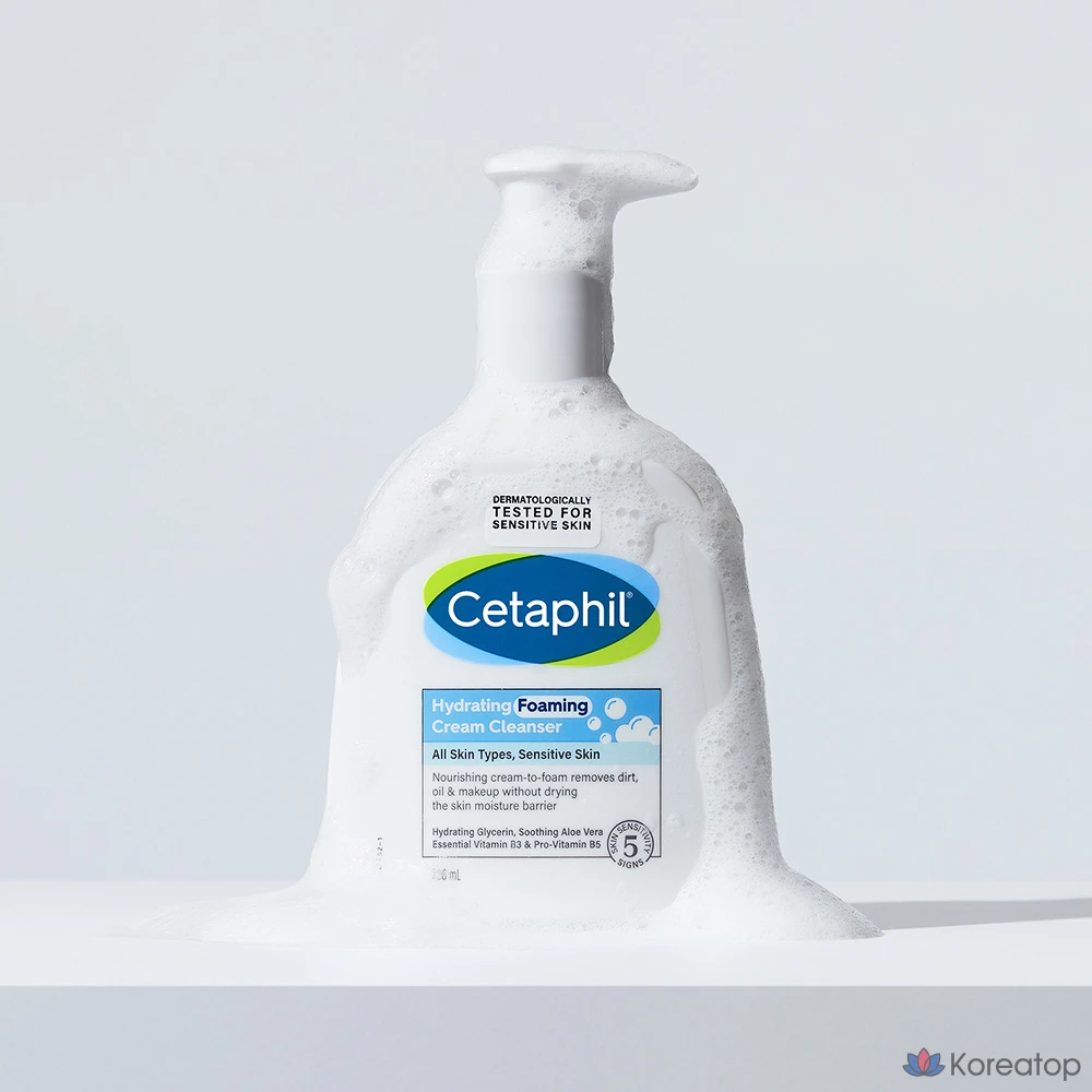 Очищающий крем Cetaphil Hydrating Gentle pH-Balanced Foaming Cream Cleanser, 236 мл, 1 шт.