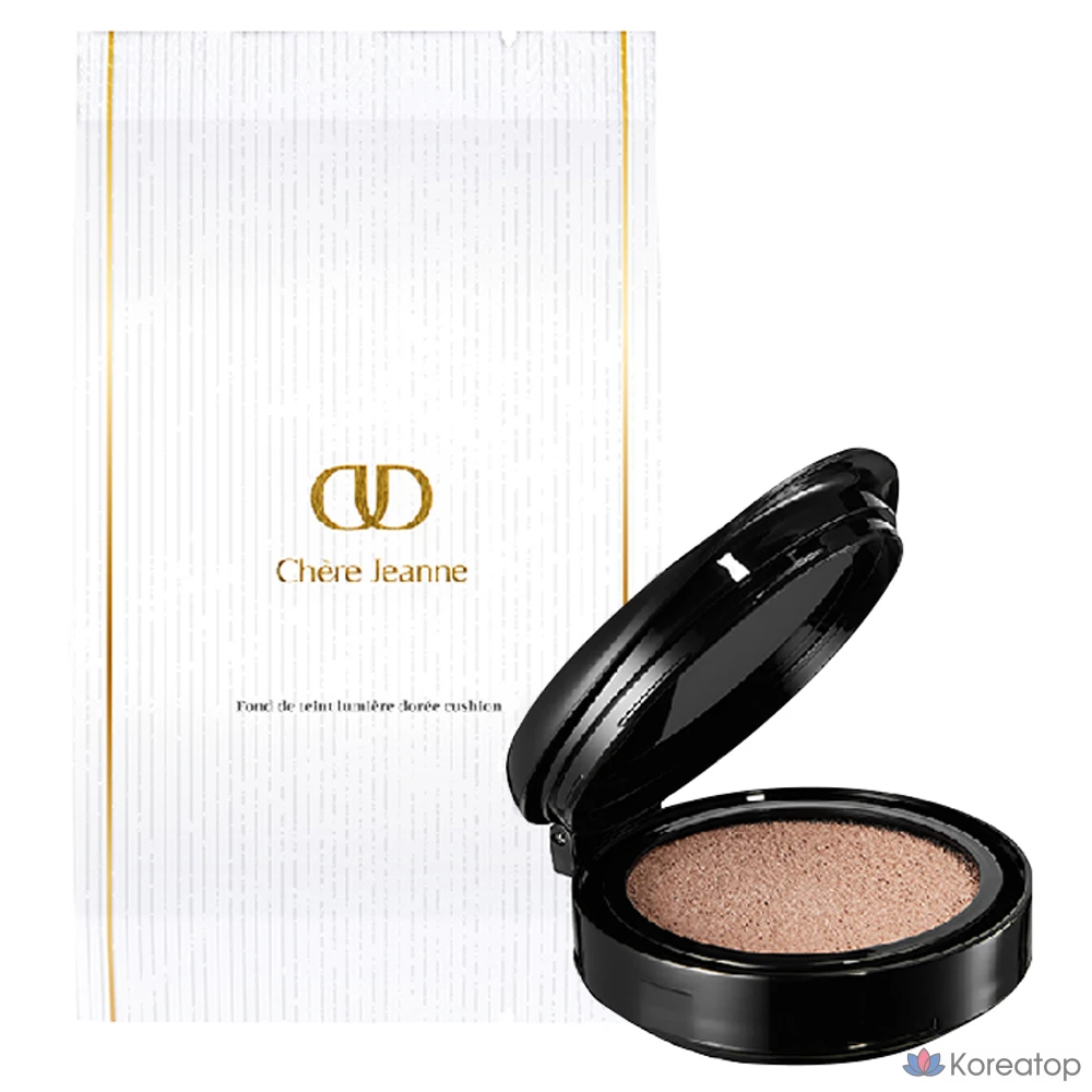 Кушон Chere Jeann Fond de Teint Lumiere Dore Cushion Refill, оттенок 23 Deep, 14 г, 1 шт.