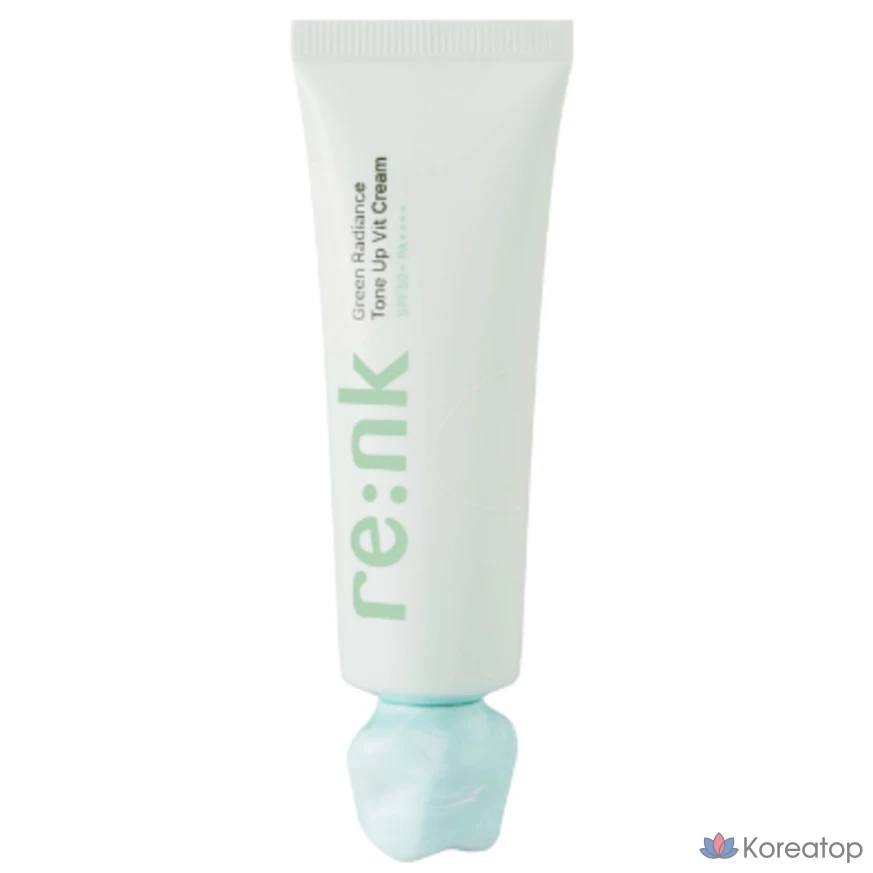 Крем для лица Re:Nk Radiance Tone Up Light Cream SPF50+ PA++++, оттенок Green, 50 мл, 1 шт., фото 2