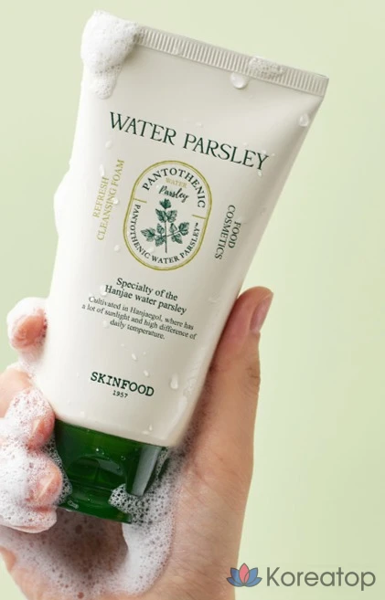 Очищающая пенка Skinfood Pantothenic Water Parsley Refresh Cleansing Foam, 150 мл, 1 шт.