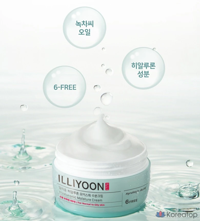 Увлажняющий крем Illiyoon Hyaluron Moisture Cream, 100 мл, 1 шт.