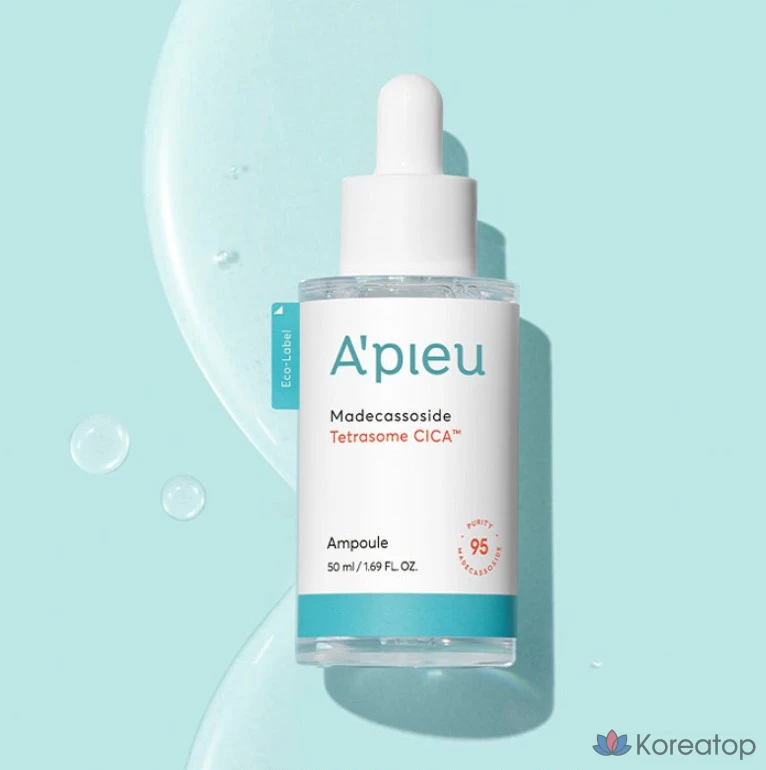 Ампульная сыворотка A'Pieu Madecassoside Tetra-Zone Cica Ampoule, 50 мл, 1 шт., фото 2