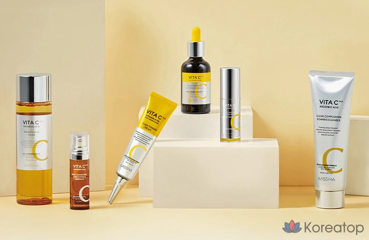 Тонер-крем Missha Vita C Plus Eraser Toning Cream, 30 мл, 1 шт.