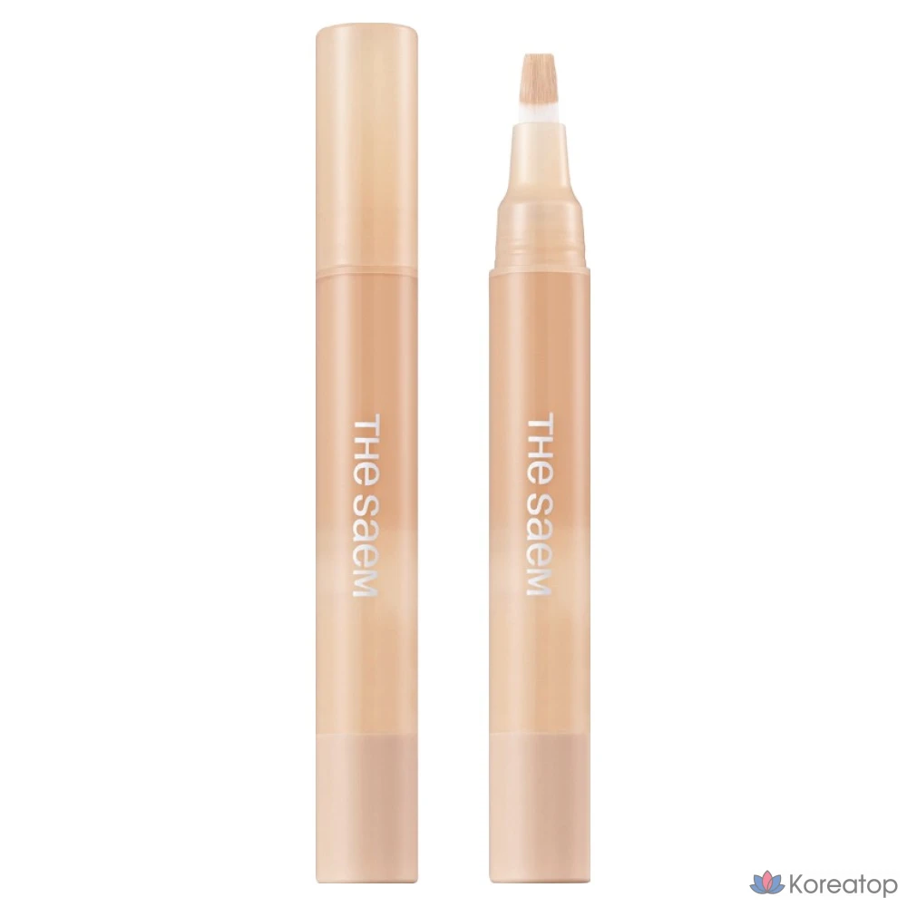 Консилер The Saem Cover Perfection Pen Concealer, оттенок Natural Beige, 4 мл, 1 шт.