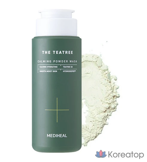 Очищающий порошок для умывания MEDIHEAL The Tea Tree Calming Wash Cleansing Powder, 50 г, 1 шт.