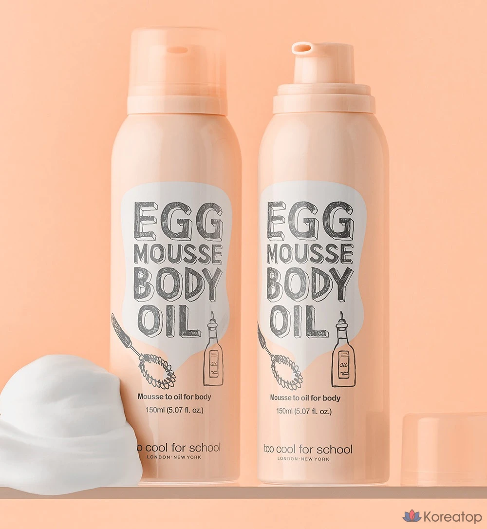 Гидрофильное масло Too Cool For School Egg Mousse Body Oil, 150 мл, 1 шт.