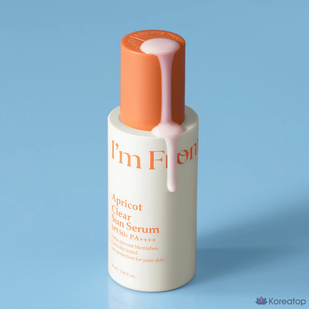 Солнцезащитный крем I'm From Apricot Clear Sun Serum, 50 мл, 1 шт.