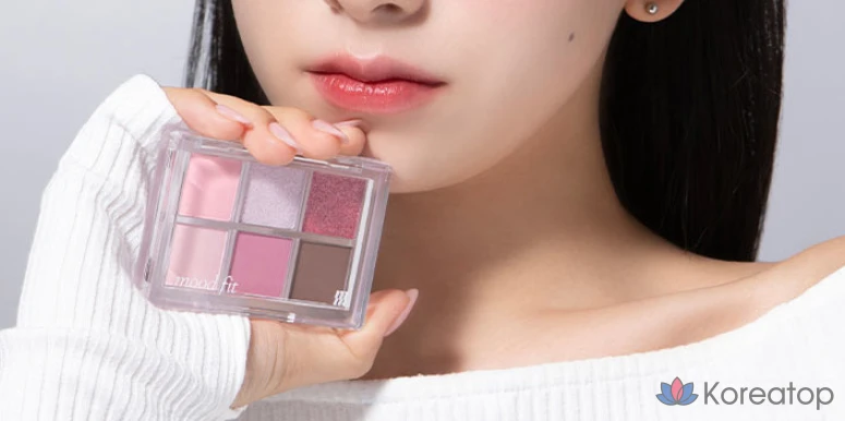 Тени для век MERZY New Mood Fit Shadow Palette, оттенок NM2 Silver Icy, 5.4 г, 1 шт.