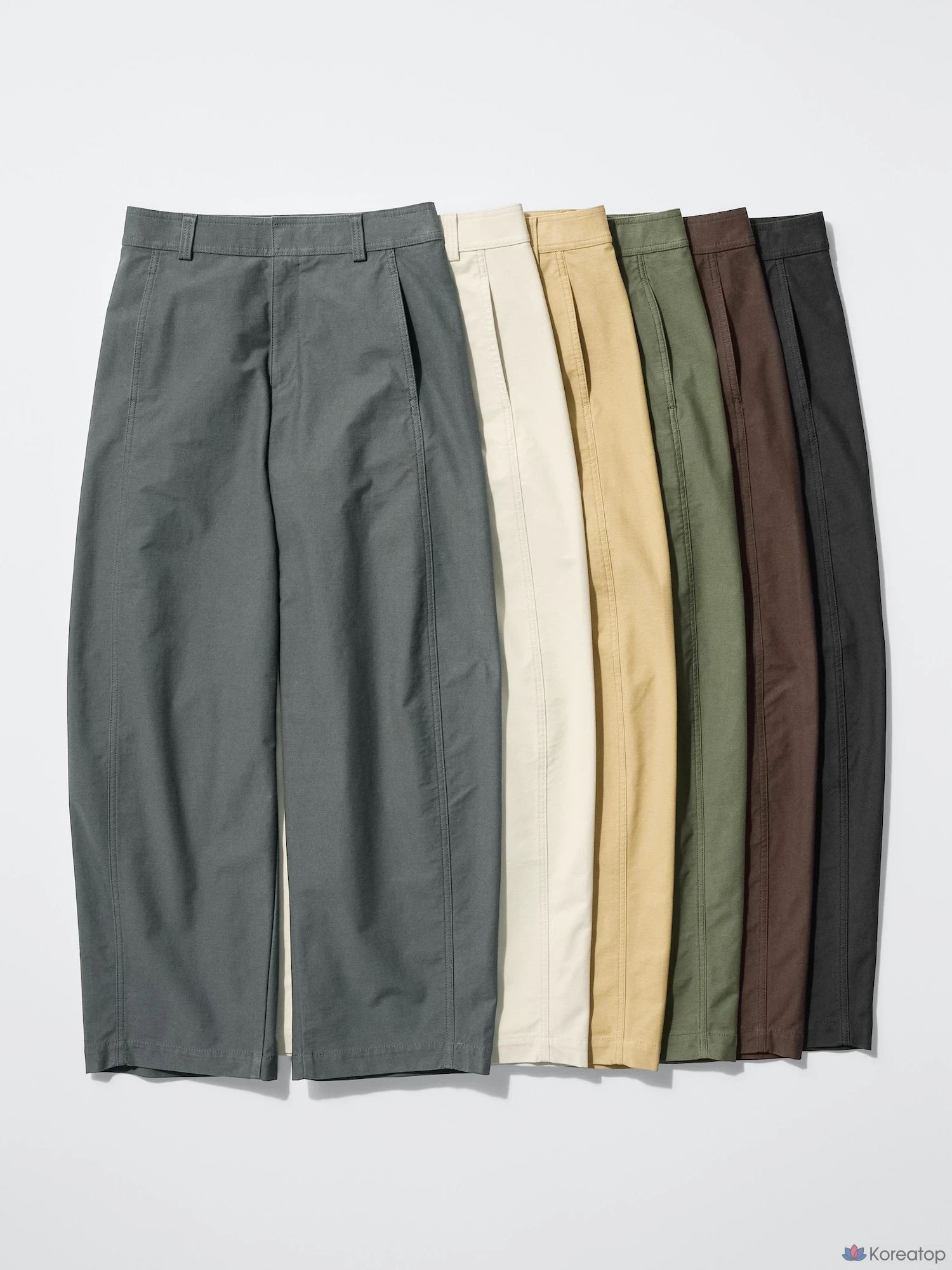 Брюки Uniqlo Jersey Barrel Leg Pants, длина 70–72 см