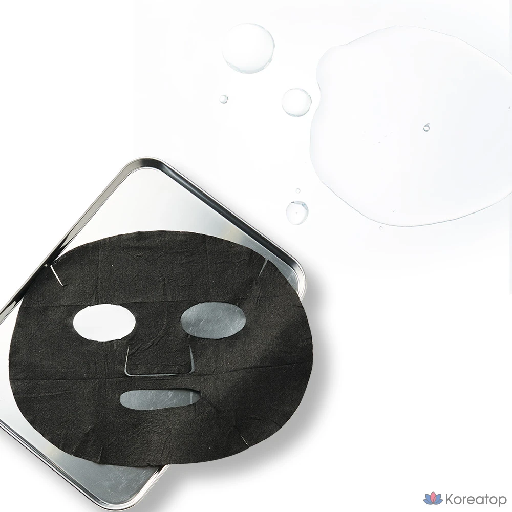 Тканевая маска для лица Jayjun Black Water Glow Hydro Mask 3 Step, 60 шт., фото 6