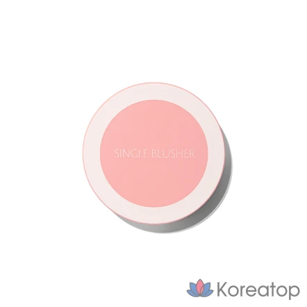 Румяна The Saem Saemmul Single Blusher, оттенок PK09 Pastel Rosy, 5 г, 1 шт.